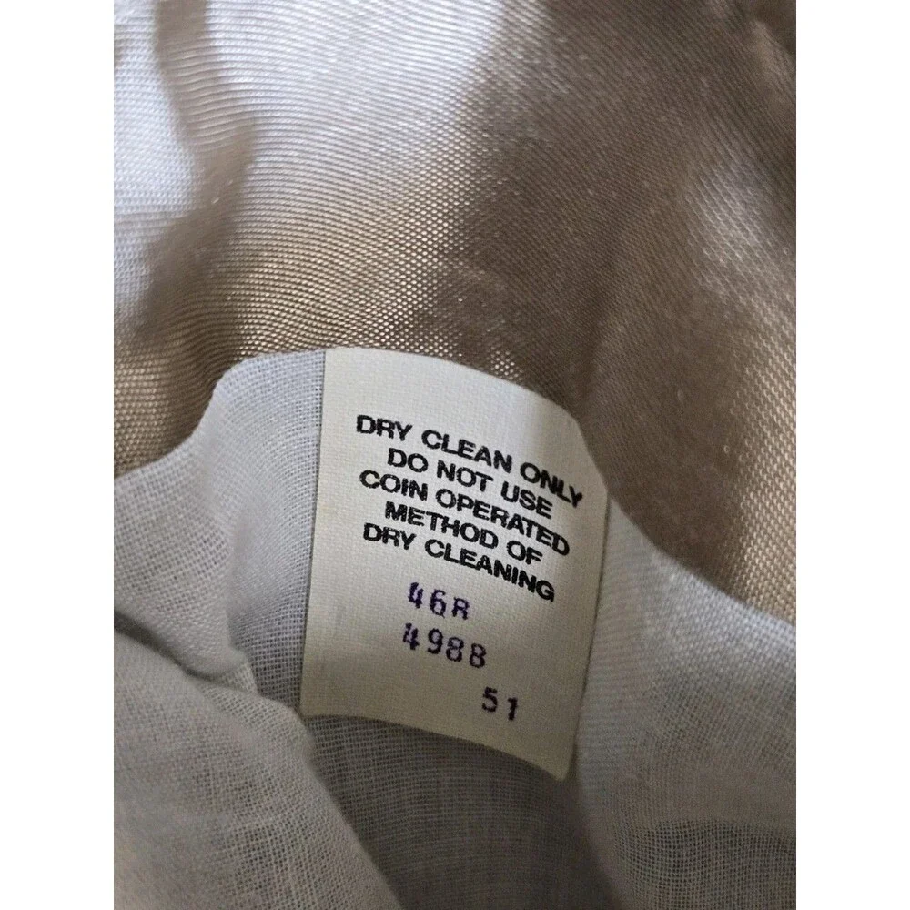 The Globe Mens Blazer 46R Brown Camel Hair Sport Coat Jacket Business Formal